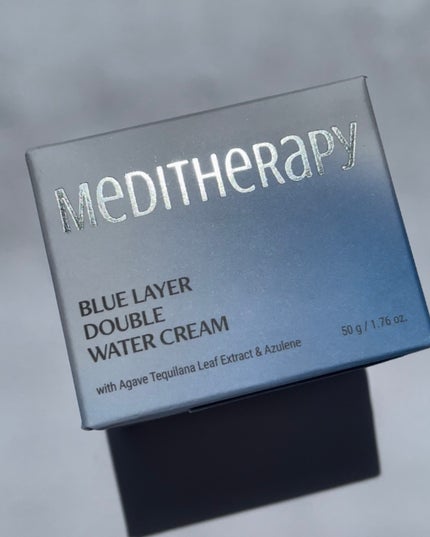 ブルーレイヤーダブルウォータークリーム/MEDITHERAPY/フェイスクリームを使ったクチコミ(1枚目)