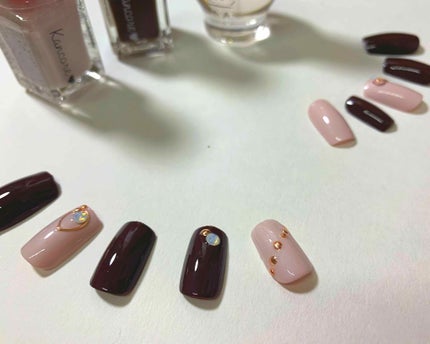 ガラスドロップジェルコート/MAJOLICA MAJORCA/ネイルトップコートを使ったクチコミ(1枚目)