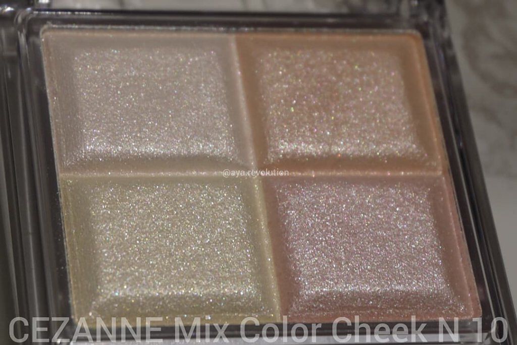 ミックスカラーチークN/CEZANNE/パウダーチークを使ったクチコミ（2枚目）