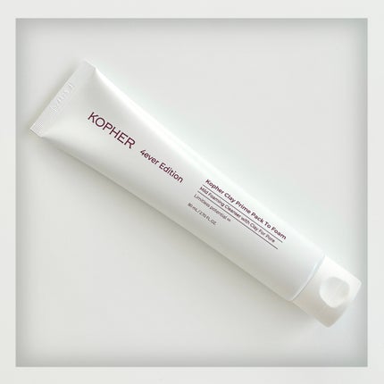 Clay Prime Pack To Foam/KOPHER/洗顔フォームを使ったクチコミ(2枚目)