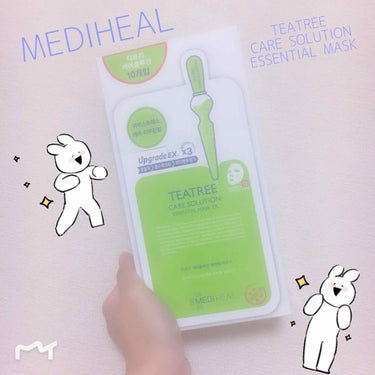 ティーツリーケアソリューション アンプルマスクJEX/MEDIHEAL/シートマスク・パックを使ったクチコミ（1枚目）