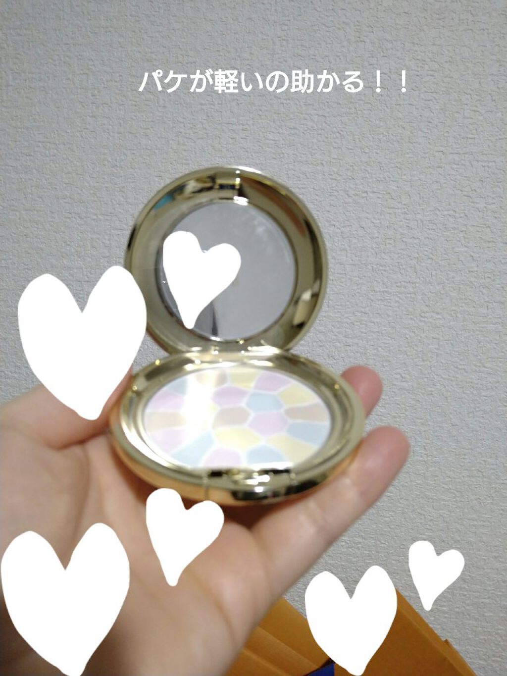 ラ プードル オートニュアンス/Elégance/プレストパウダーを使ったクチコミ（2枚目）