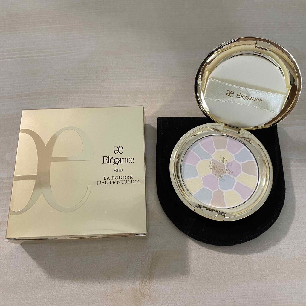 ラ プードル オートニュアンス/Elégance/プレストパウダーを使ったクチコミ（2枚目）
