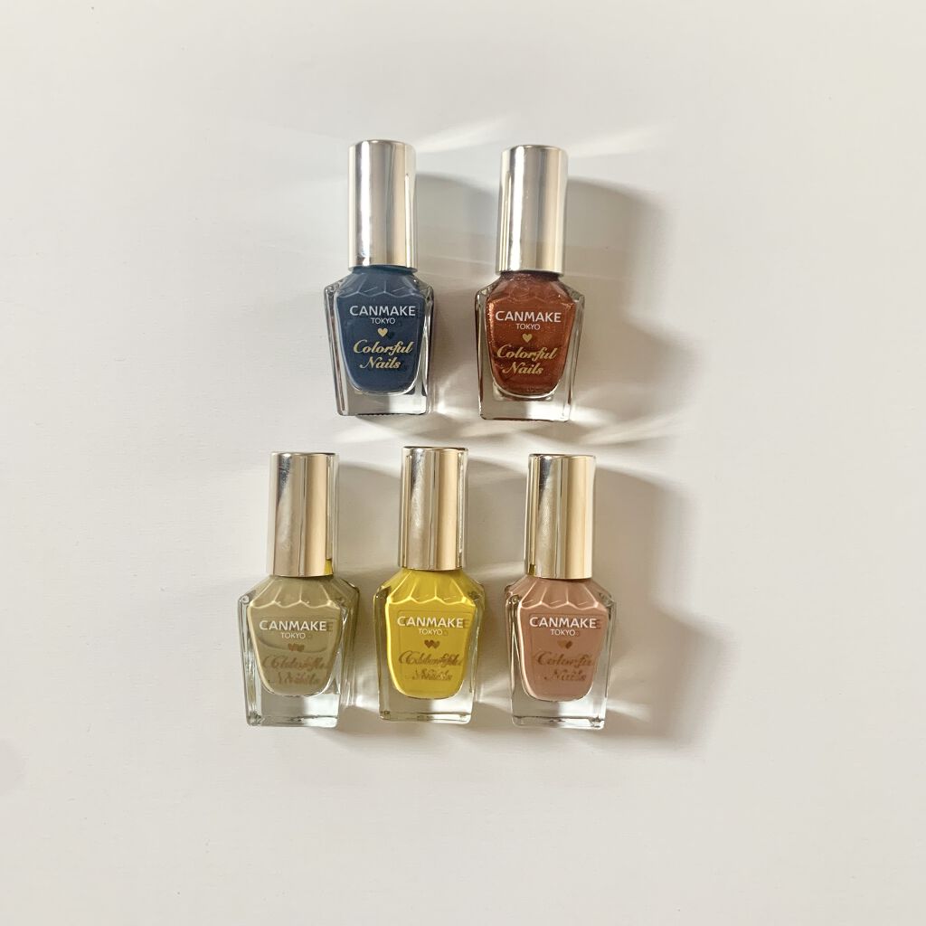 カラフルネイルズ/キャンメイク/マニキュアを使ったクチコミ（1枚目）