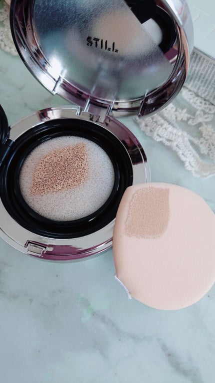 STILL COVER CUSHION PACT/CELEFIT/クッションファンデーションを使ったクチコミ(2枚目)