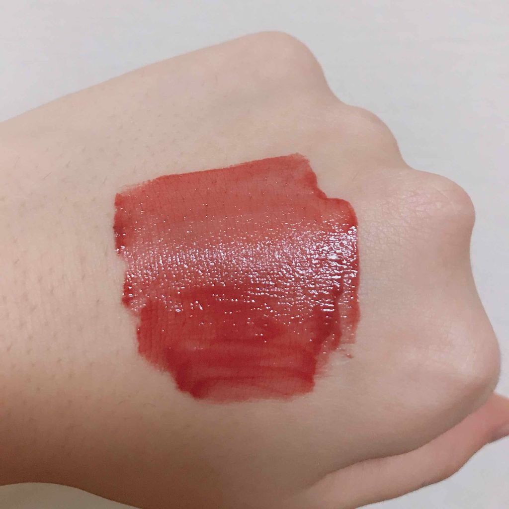 ジューシーラスティングティント/rom&nd/リップティントを使ったクチコミ（2枚目）