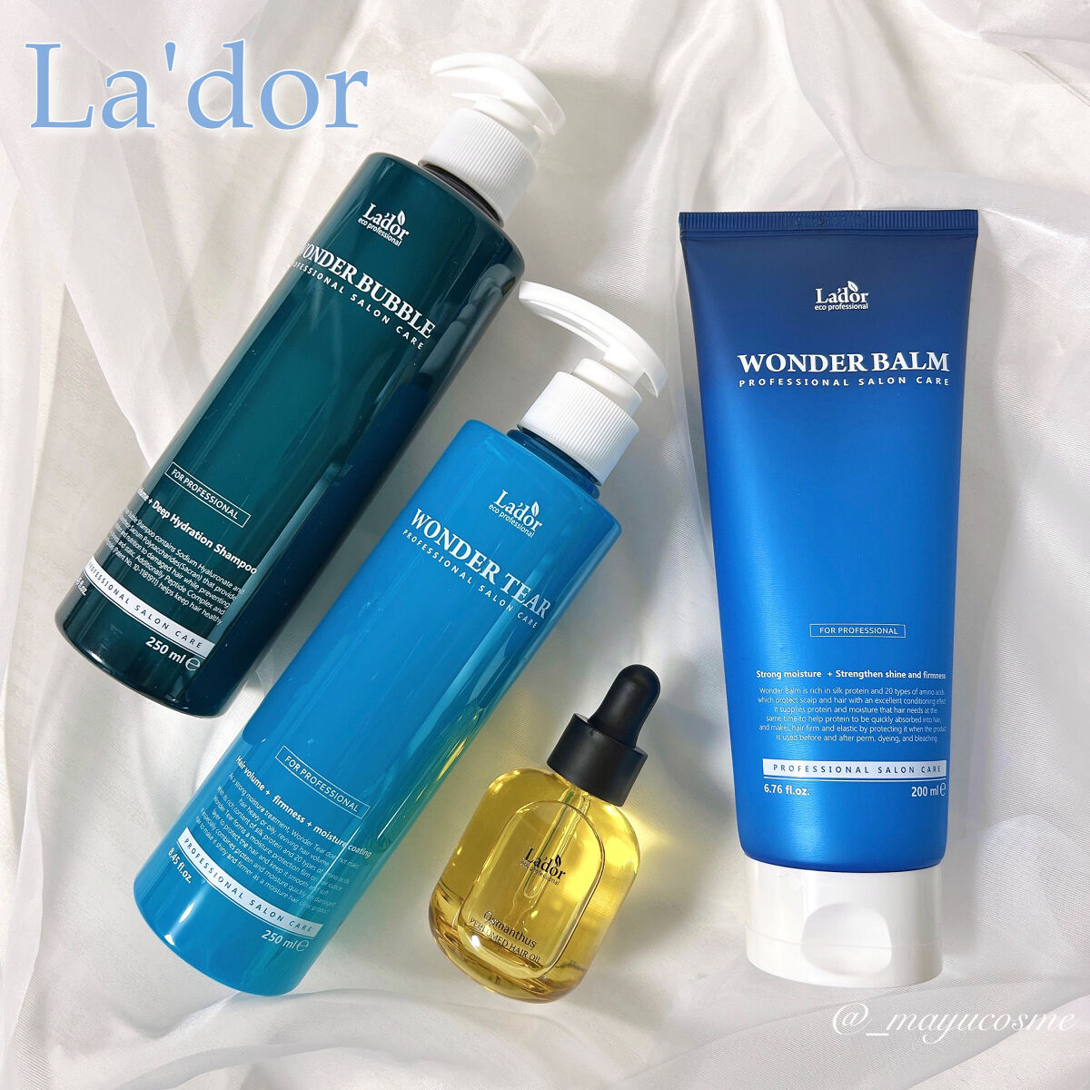 WONDER TEAR/La'dor/洗い流すヘアトリートメントを使ったクチコミ（1枚目）