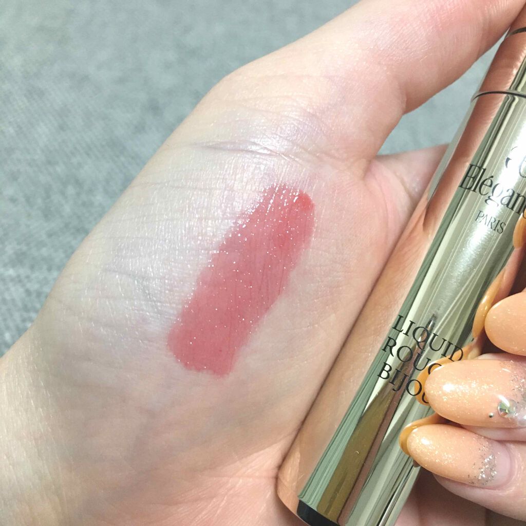 エレガンス リクイッド ルージュ ビジュー/Elégance/口紅を使ったクチコミ(2枚目)