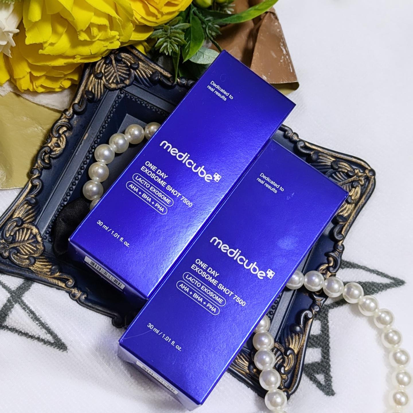 ゼロ1DAYエクソソームショット2000/MEDICUBE/美容液を使ったクチコミ（1枚目）