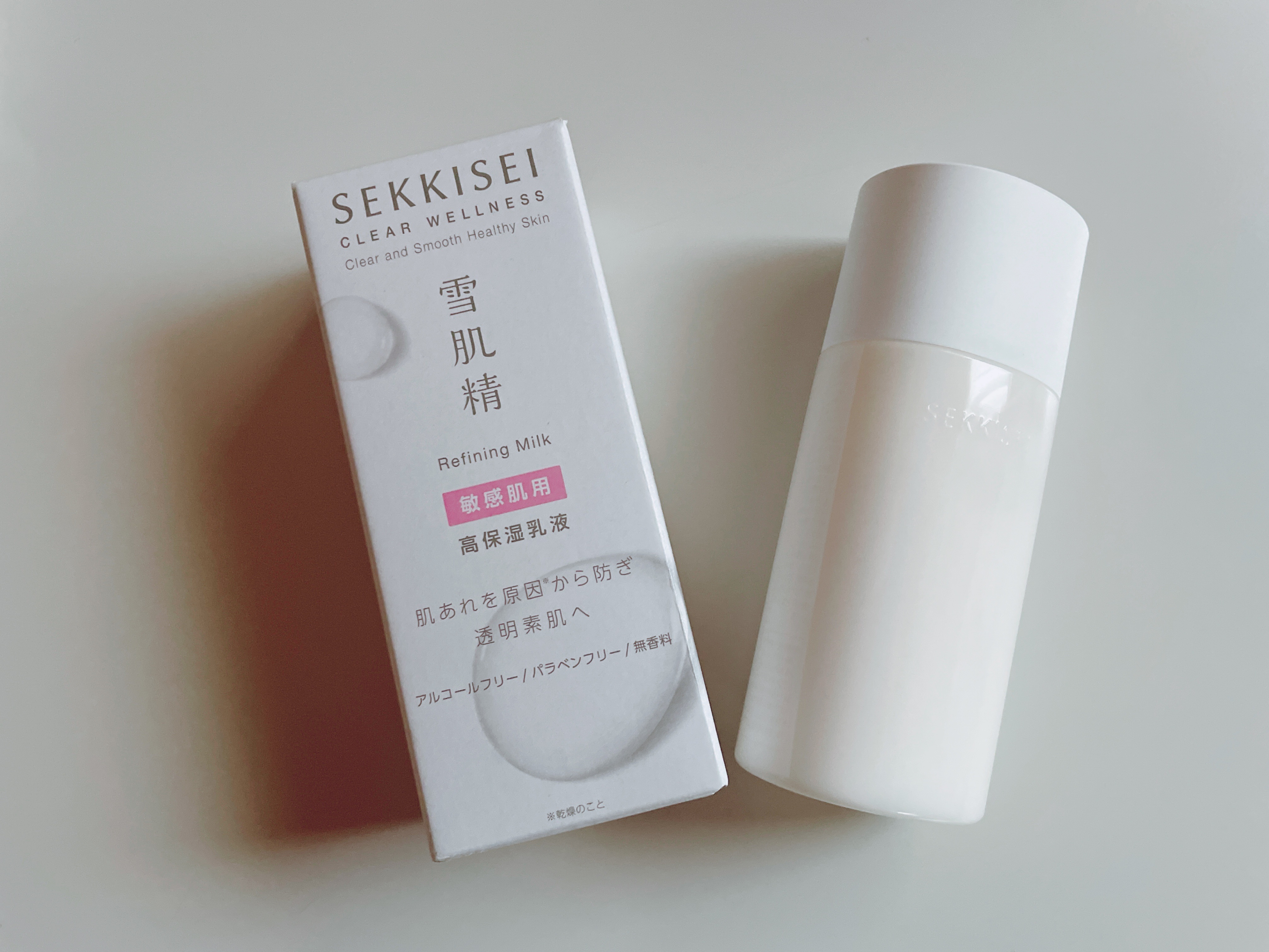 クリアウェルネス リファイニング ミルク SS/雪肌精/乳液を使ったクチコミ（1枚目）