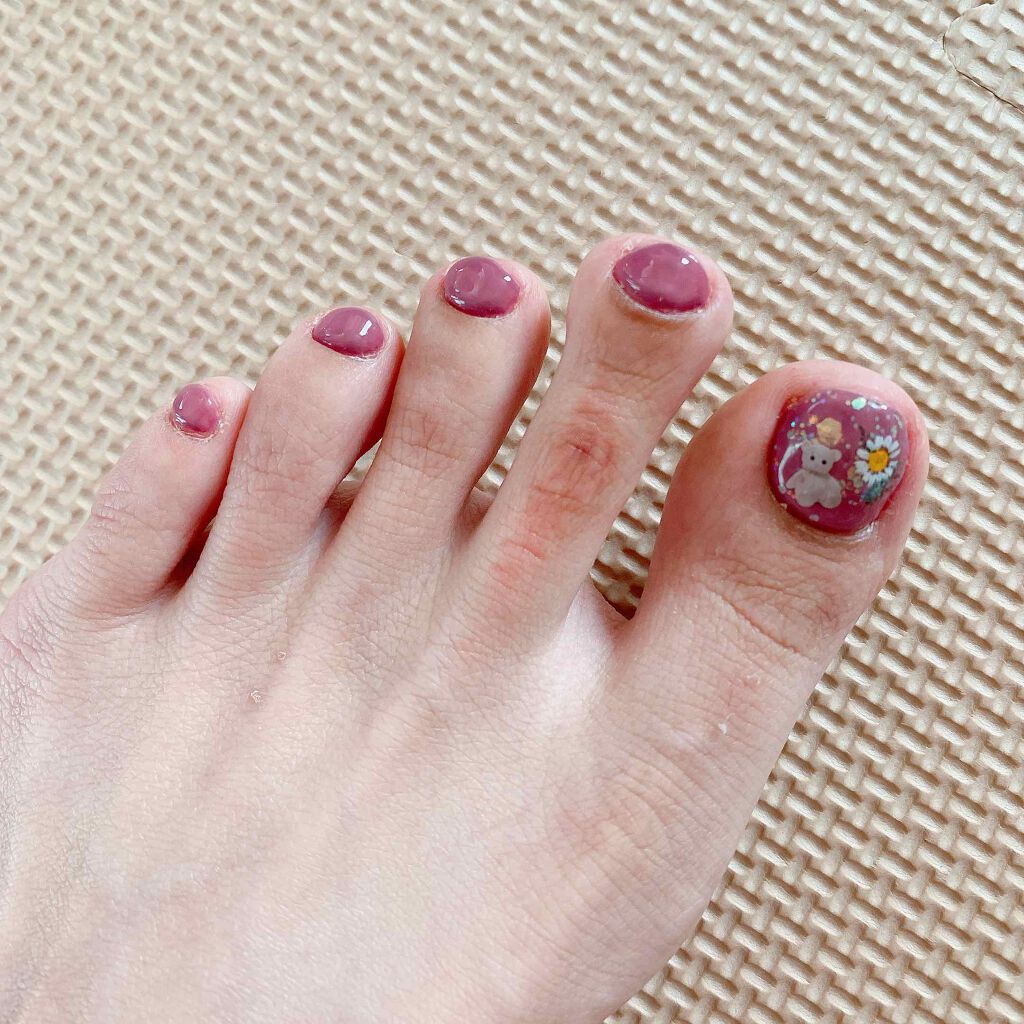 ジェルネイル(ライト対応)/セリア/ジェルネイルを使ったクチコミ(1枚目)