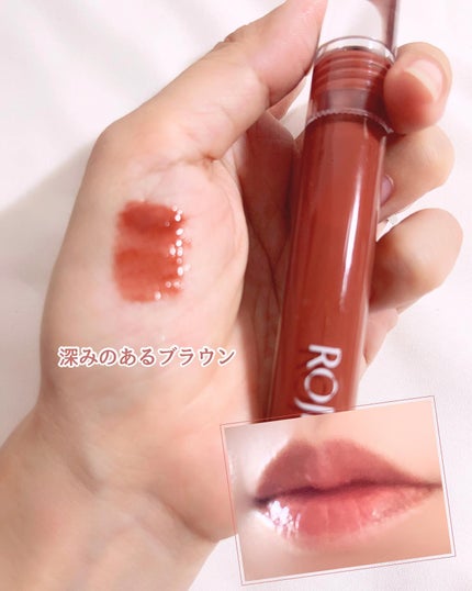 LIP PLUMPER GLAZE TINT/ROJEV/口紅を使ったクチコミ(7枚目)