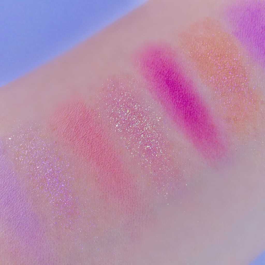 クォーツ 9色アイシャドウパレット(ドリームランドアイシャドウ)/ZEESEA/アイシャドウパレットを使ったクチコミ(3枚目)