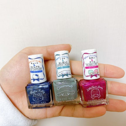 フレンドネイル(リニューアル品)	/DAISO/マニキュアを使ったクチコミ(8枚目)