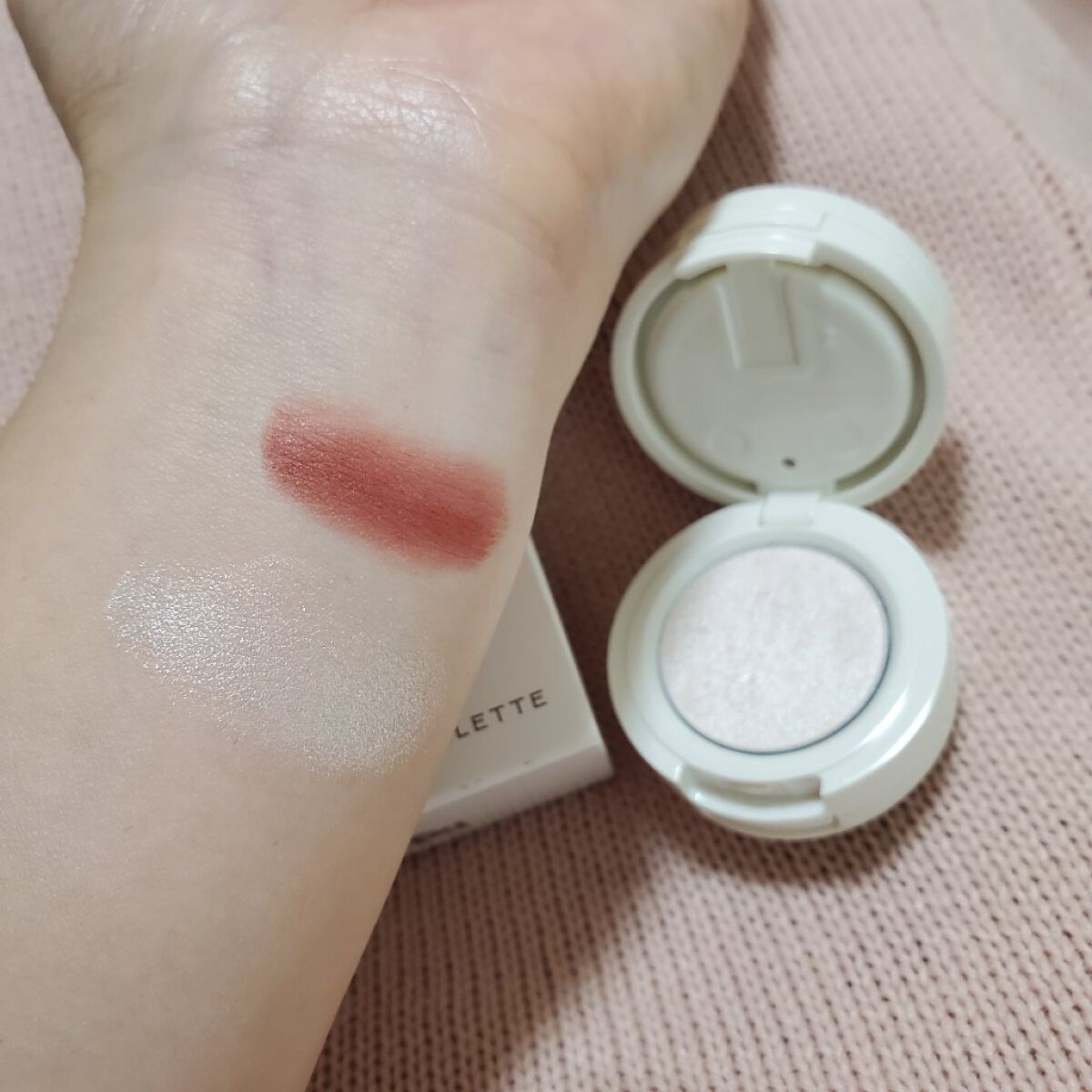 ジェンティー マルチ ラブ パレット /GENTY/ジェル・クリームアイシャドウを使ったクチコミ（3枚目）