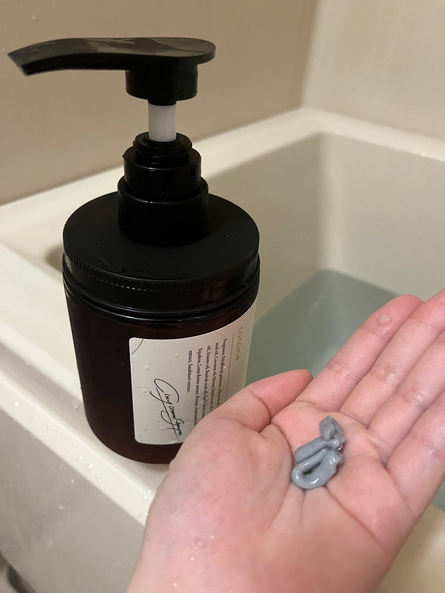 クレイクリームシャンプー(モイスト)/cocone/市販シャンプーを使ったクチコミ(2枚目)