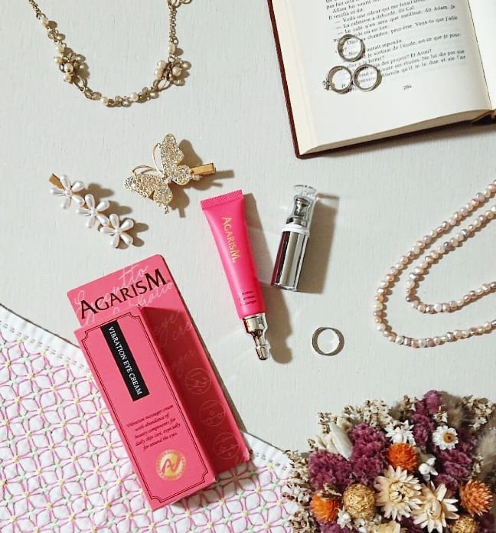 アイキュット マッサージャークリーム/AGARISM/アイケア・アイクリームを使ったクチコミ(1枚目)