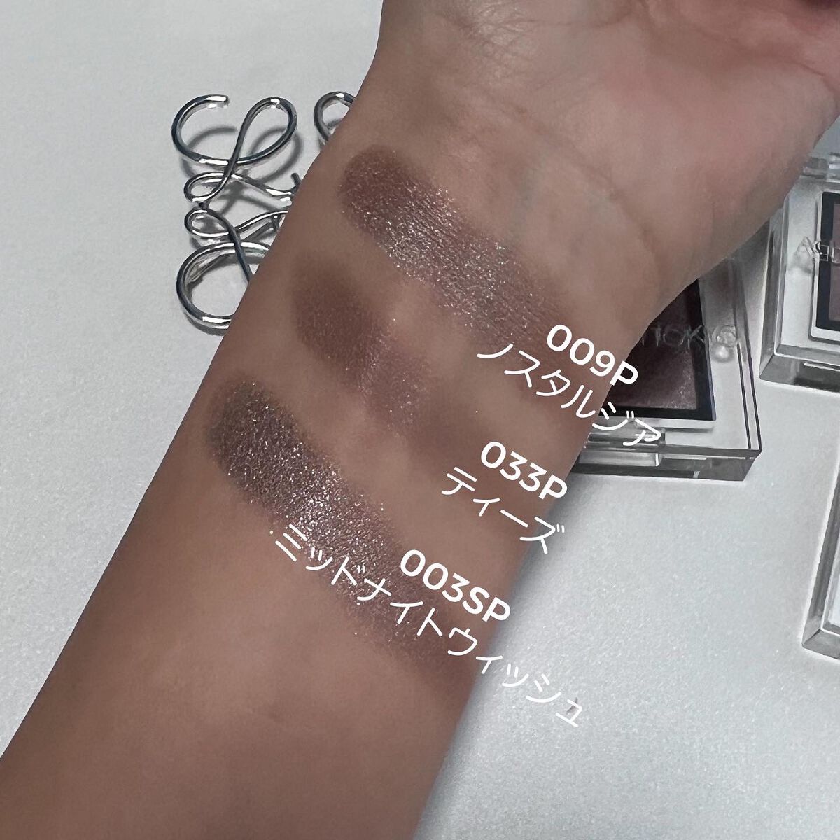 アディクション ザ アイシャドウ スパークル/ADDICTION/単色アイシャドウを使ったクチコミ(3枚目)