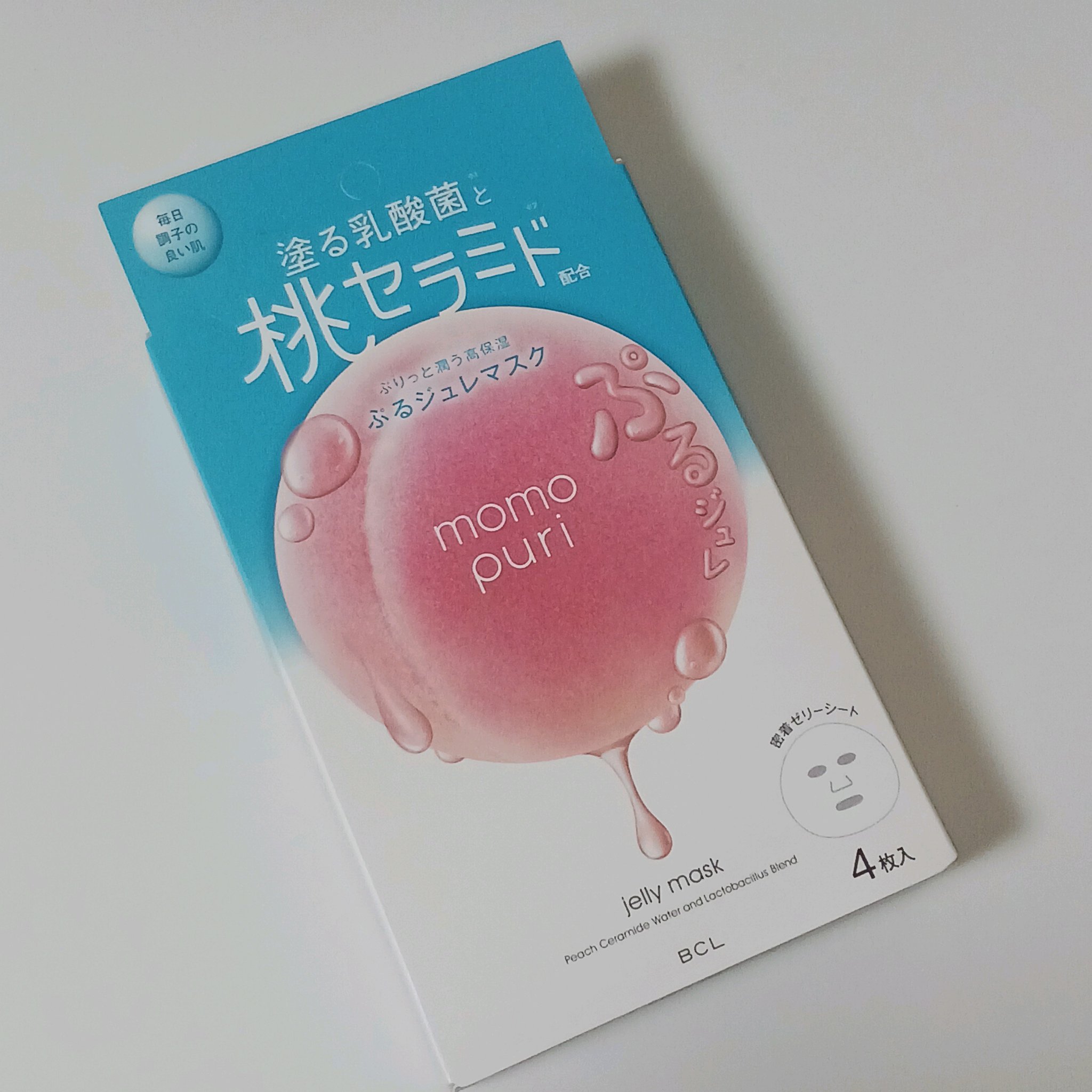 ももぷり 潤いぷるジュレマスクのクチコミ「ももぷり
潤いぷるジュレマスク

‐‐‐‐‐‐‐‐‐‐‐‐‐‐

桃の香り🍑
癒される～好き～.....」（1枚目）
