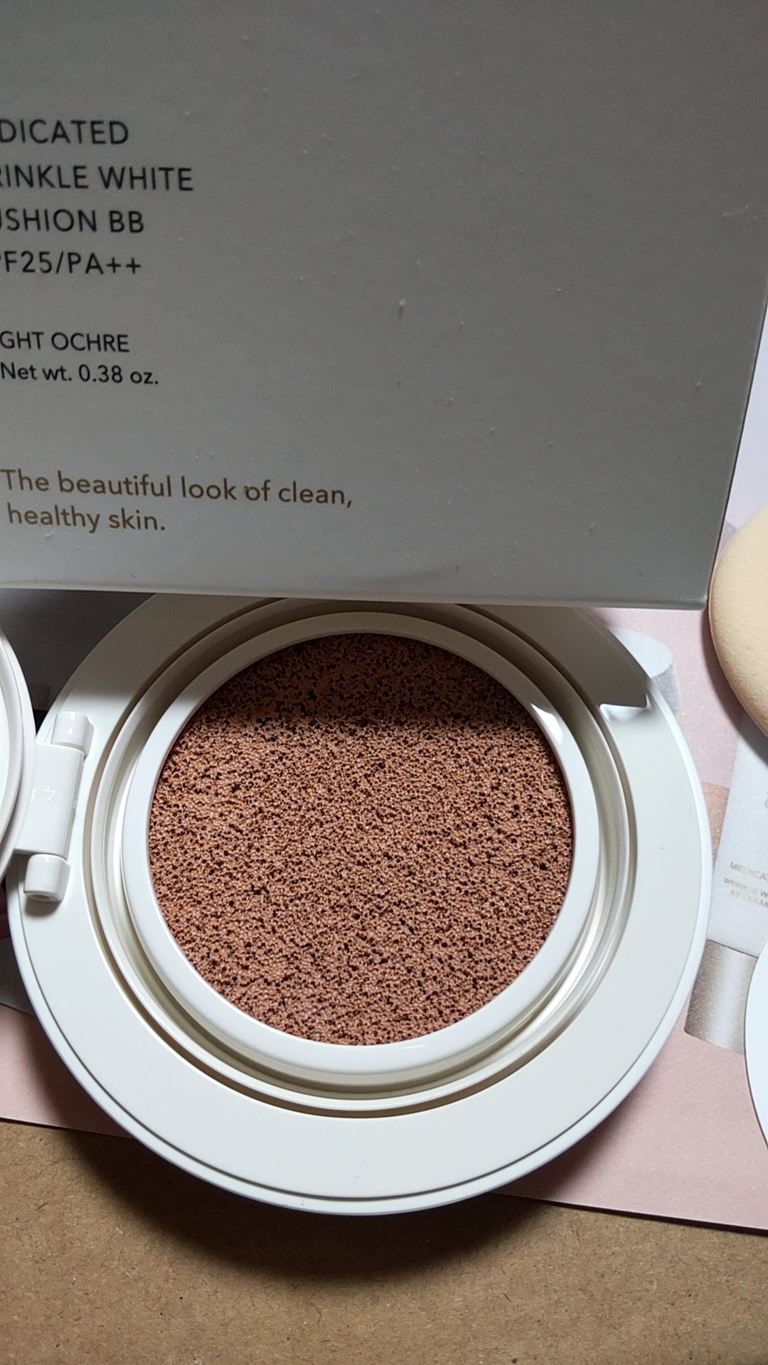 薬用 リンクルホワイト クッションBB/ONLY MINERALS/クッションファンデーションを使ったクチコミ（3枚目）