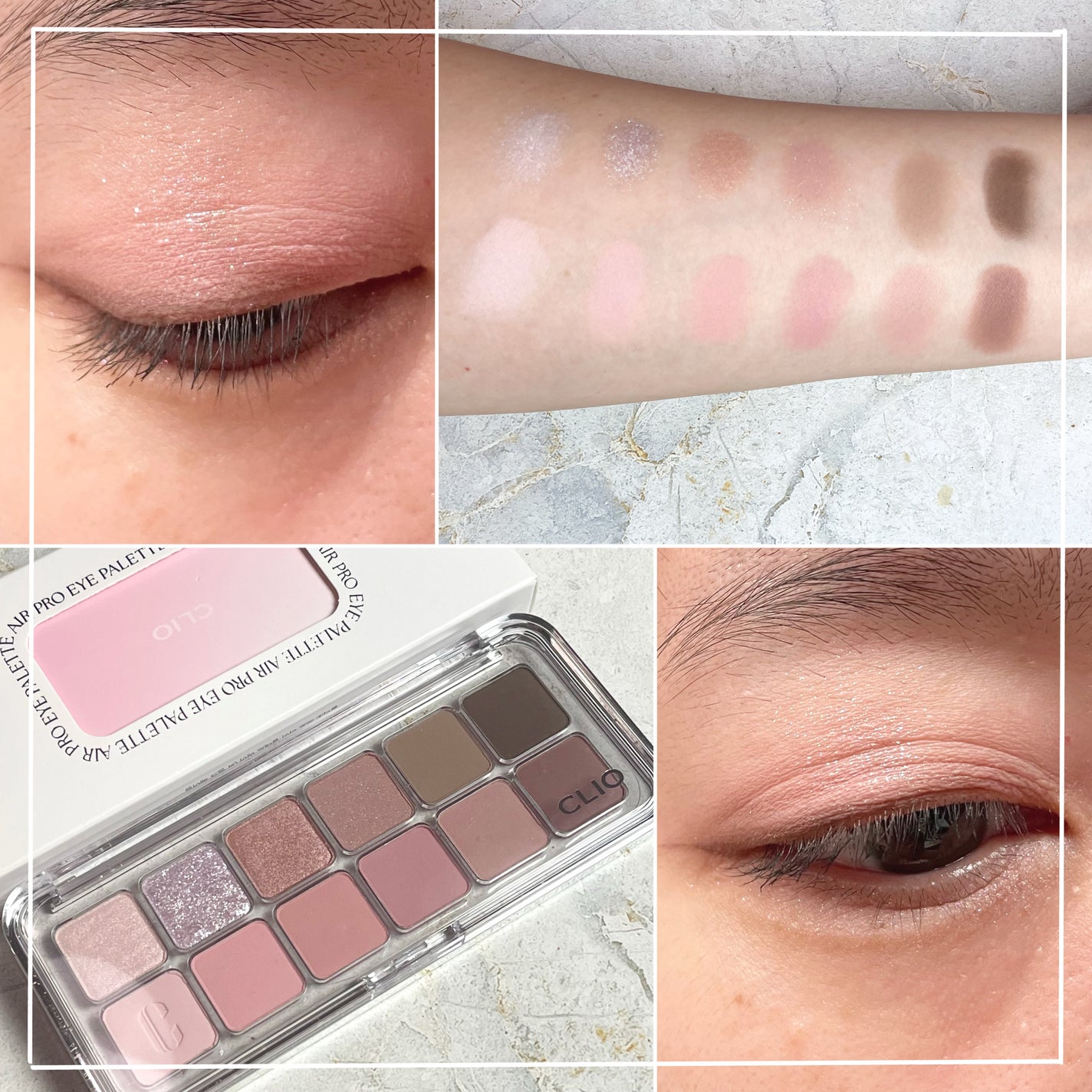 プロ アイ パレット エアー/CLIO/アイシャドウパレットを使ったクチコミ(9枚目)