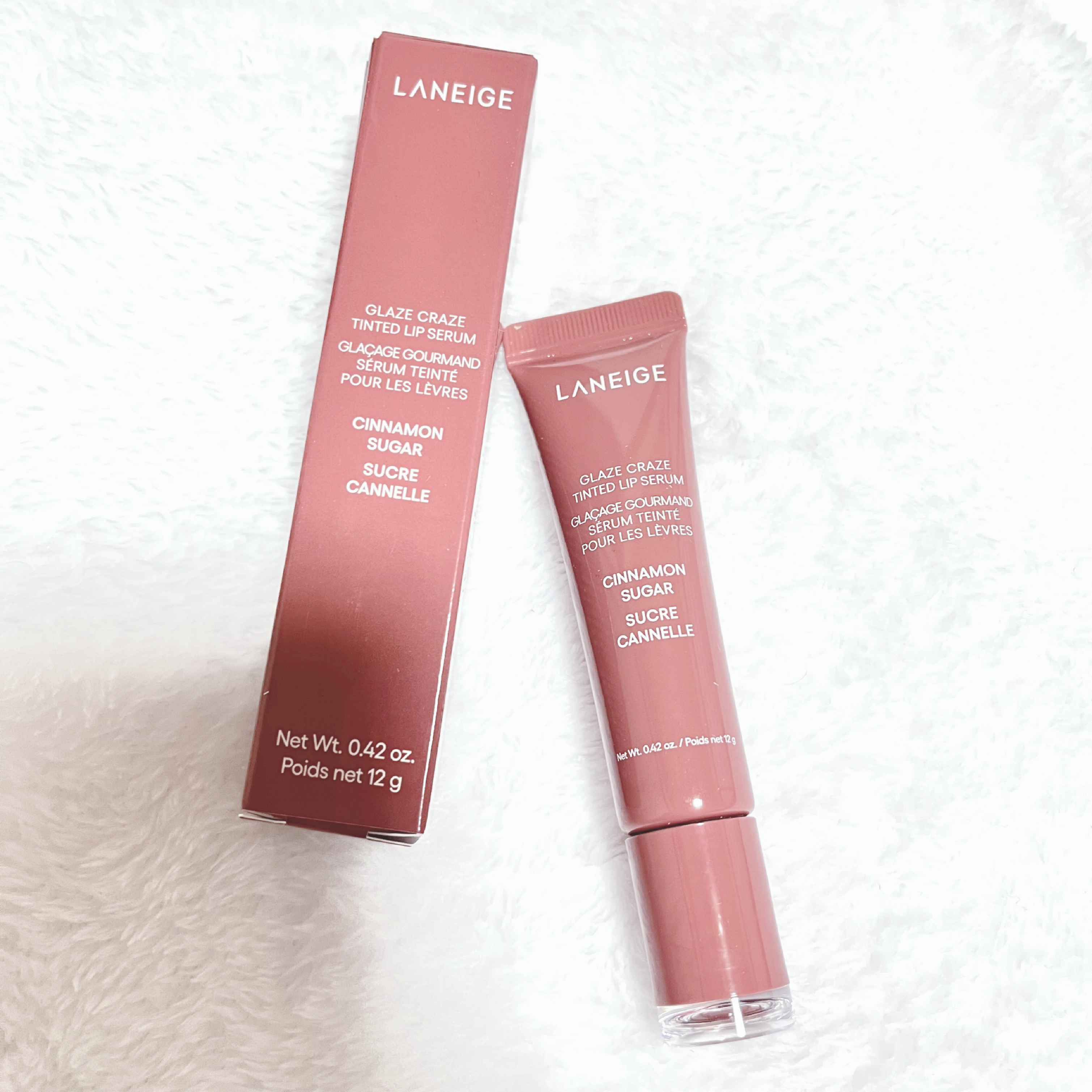 グレイズ ティントリップセラム/LANEIGE/リップ美容液を使ったクチコミ（1枚目）