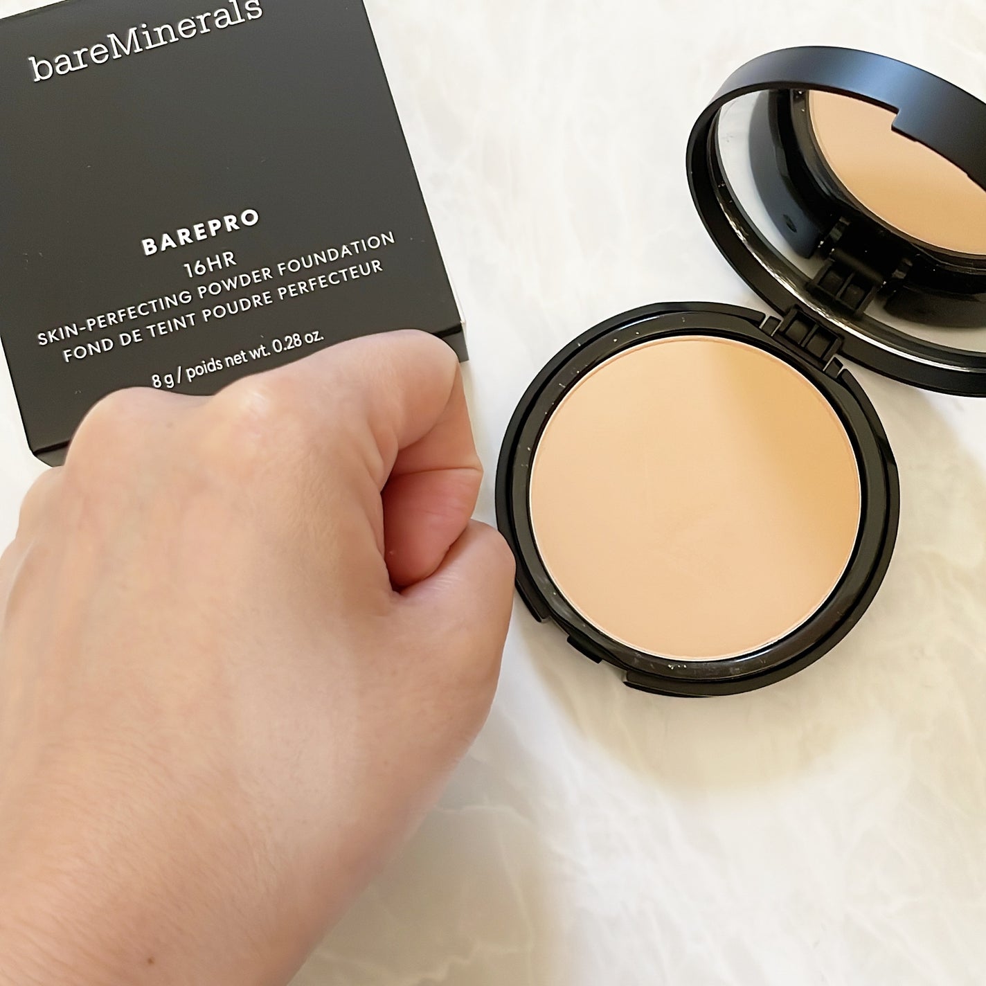 ベアプロ 16HR パウダー ファンデーション/bareMinerals/パウダーファンデーションを使ったクチコミ(9枚目)