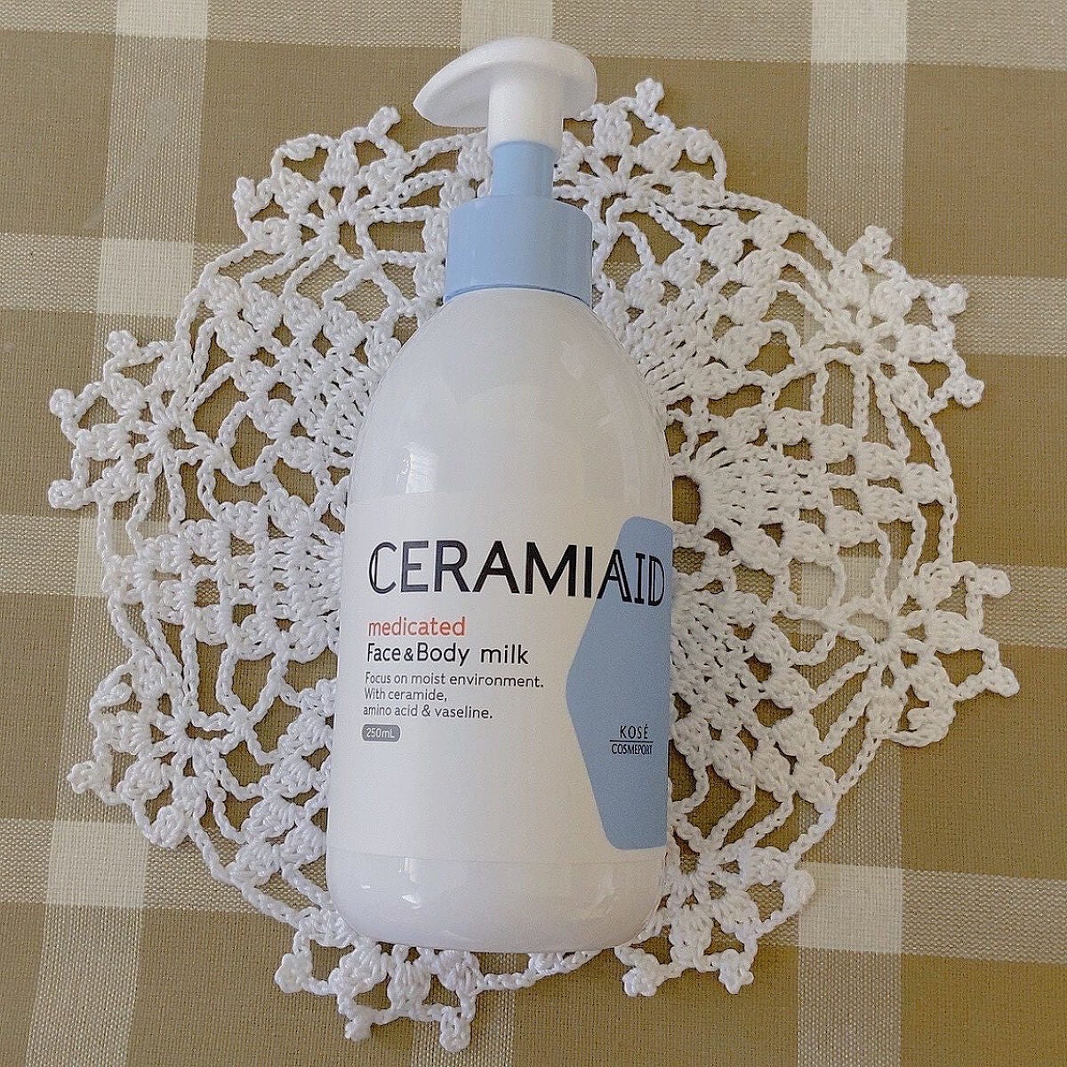 セラミエイド 薬用スキンミルク/セラミエイド/ボディミルクを使ったクチコミ(1枚目)