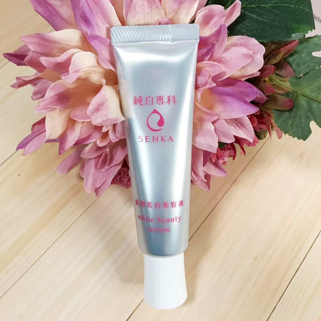 純白専科 すっぴん白雪美容液(専科 薬用美白クリーム)/SENKA（専科）/美容液を使ったクチコミ（2枚目）