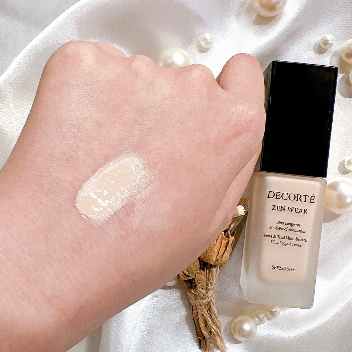 ゼン ウェア フルイド/DECORTÉ/リキッドファンデーションを使ったクチコミ(4枚目)