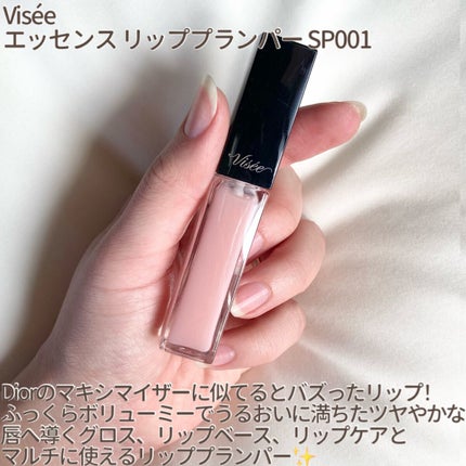 エッセンス リッププランパー/Visée/リッププランパーを使ったクチコミ(2枚目)