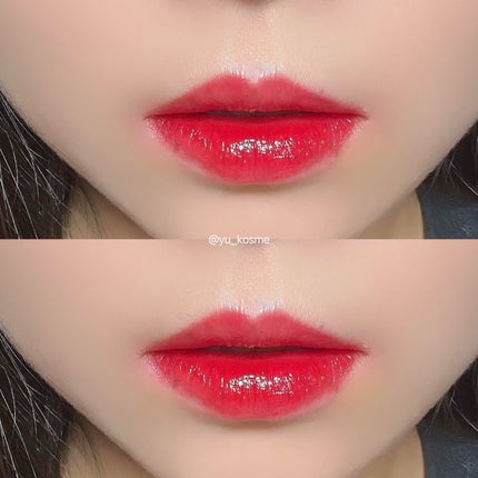 ジューシーラスティングティント/rom&nd/リップティントを使ったクチコミ(4枚目)