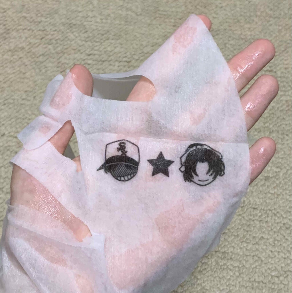 名探偵コナン×オルフェス 【平次&和葉】ボタニカルアミュレット/ALFACE+/シートマスク・パックを使ったクチコミ(2枚目)