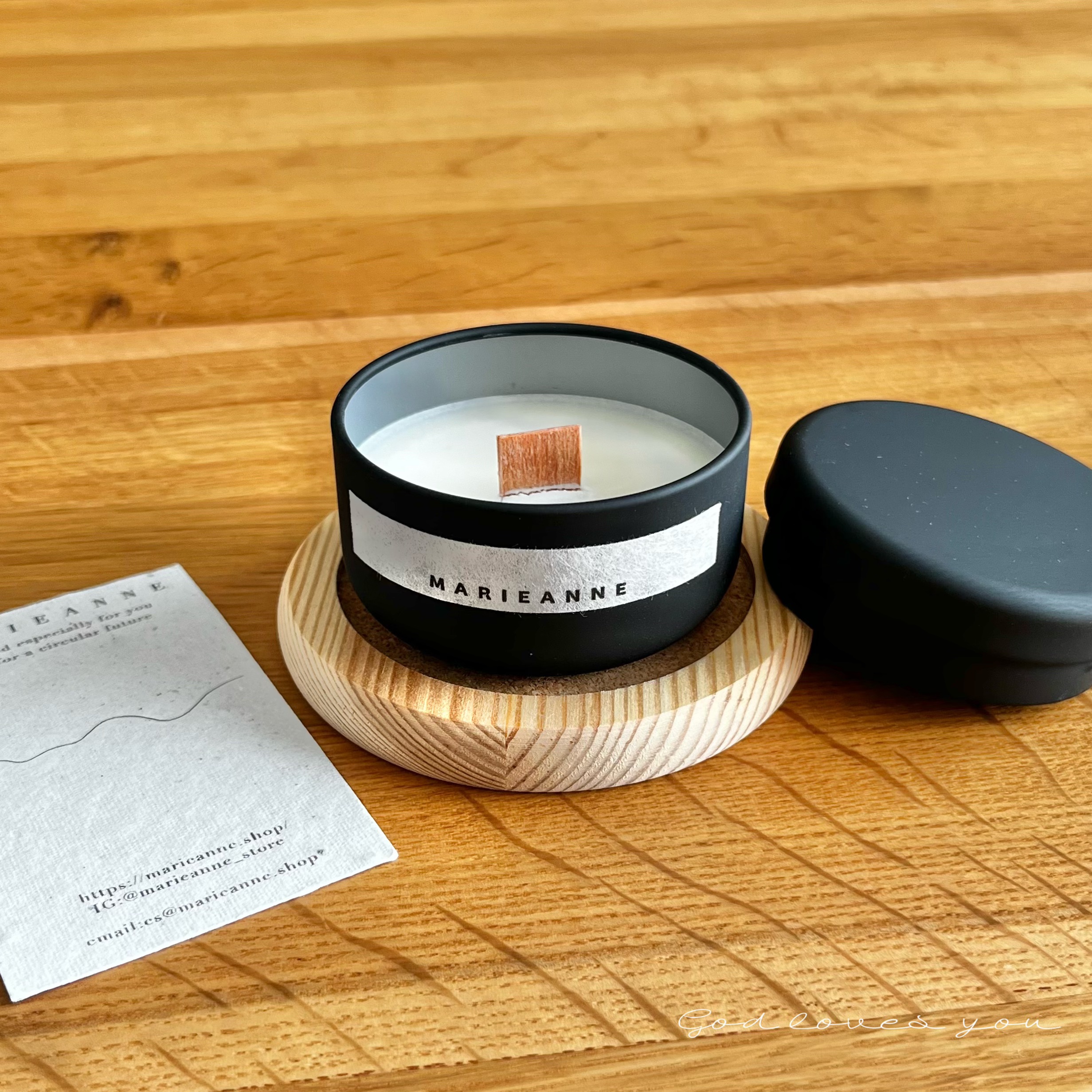 mini TOU -冬-/MARIEANNE/アロマキャンドルを使ったクチコミ（1枚目）