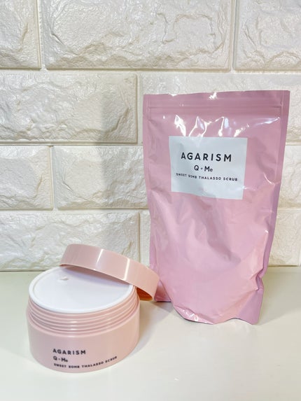 Q+Me スウィート ボム タラソ スクラブ/AGARISM/バスト・ヒップケアを使ったクチコミ(7枚目)