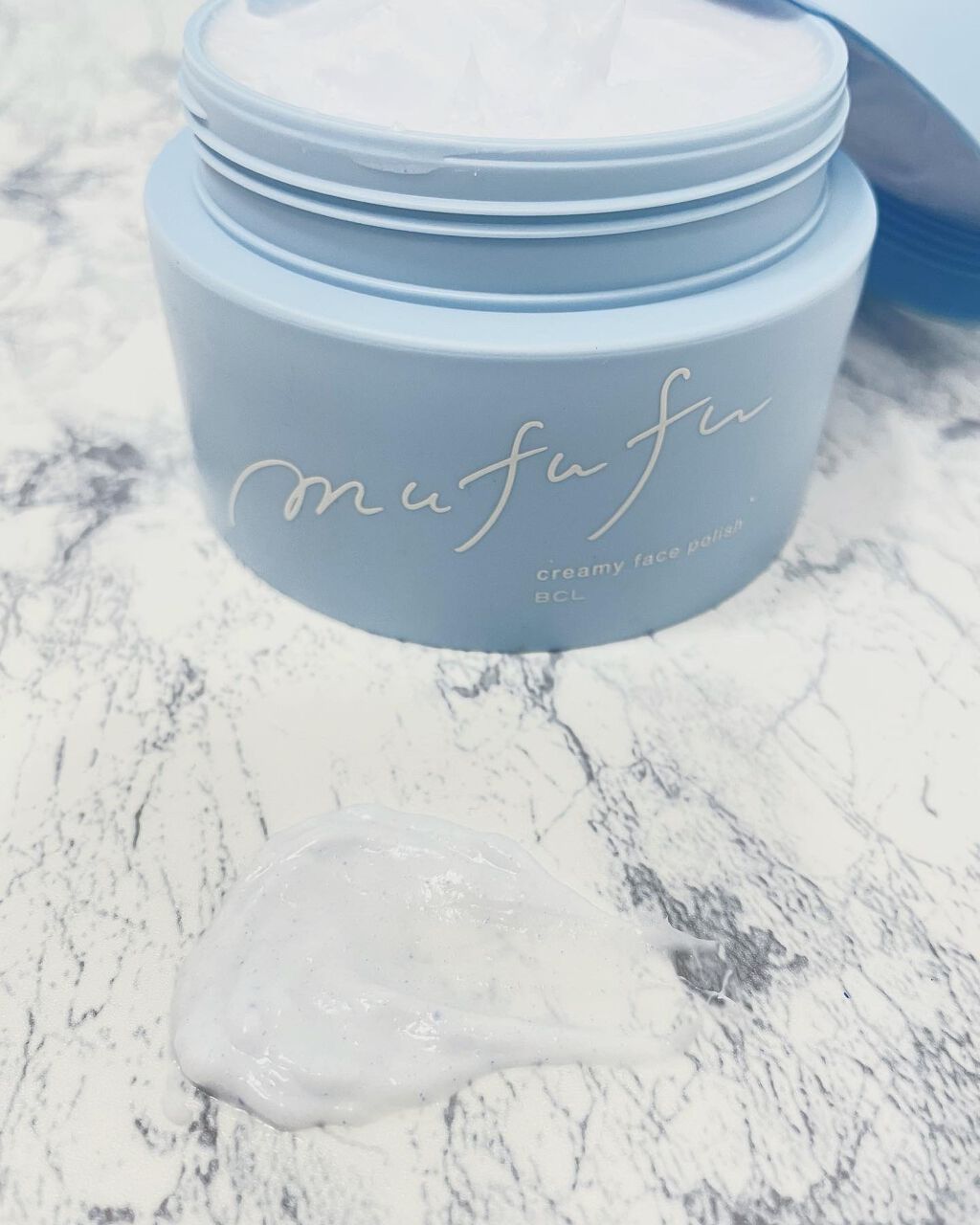 クリーミーフェイスポリッシュ/ムフフ/洗顔フォームを使ったクチコミ（3枚目）