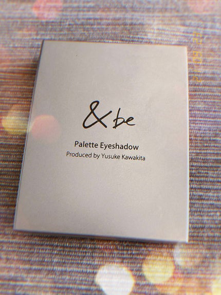 パレットアイシャドウ/&be/アイシャドウパレットを使ったクチコミ(1枚目)
