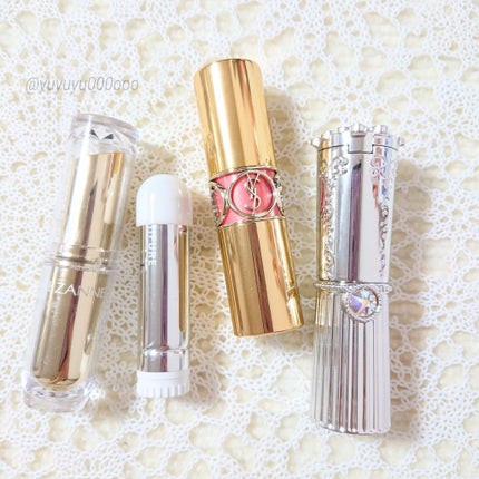 ルージュ ヴォリュプテ シャイン/YVES SAINT LAURENT BEAUTE/口紅を使ったクチコミ(4枚目)