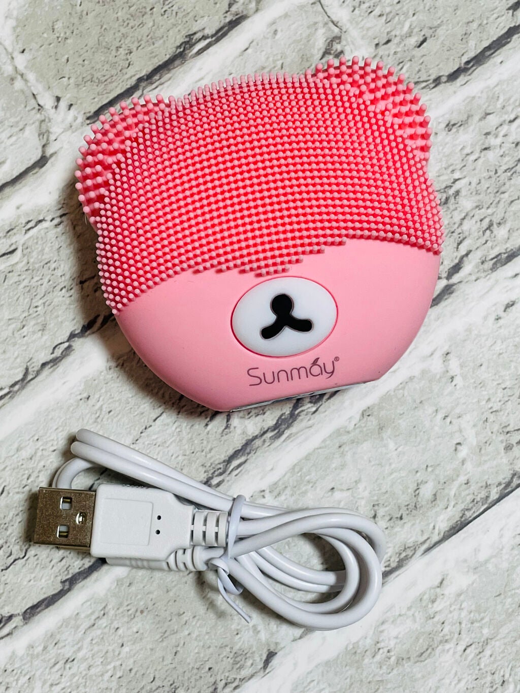 萌えクマ洗顔ブラシ/Sunmay/美顔器・マッサージを使ったクチコミ(2枚目)