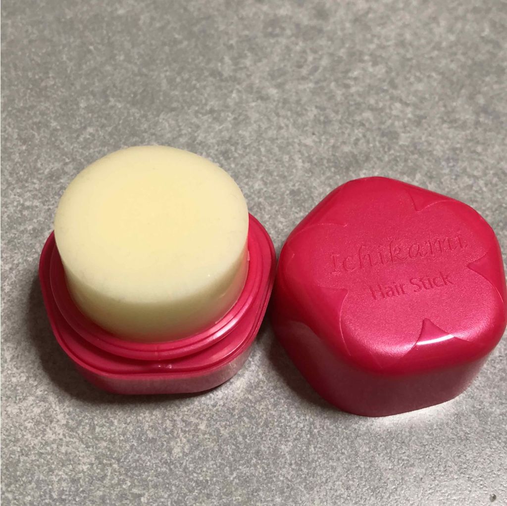 ヘアキープ和草スティック(ナチュラル)/いち髪/ヘアバームを使ったクチコミ(2枚目)