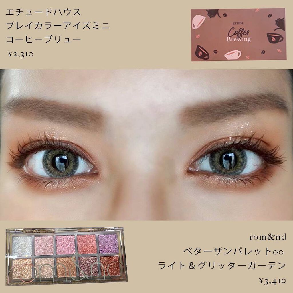 プレイカラーアイズミニ/ETUDE/アイシャドウパレットを使ったクチコミ（2枚目）