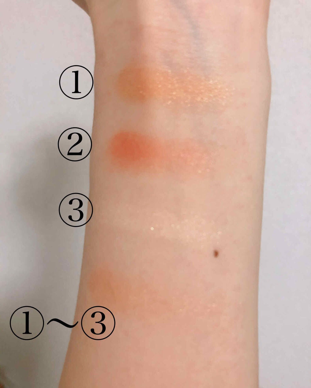 ブレンドチークカラー/WHOMEE/パウダーチークを使ったクチコミ(2枚目)