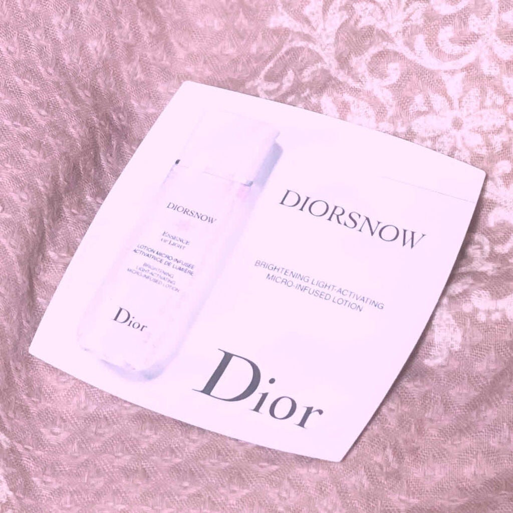 スノー ライト エッセンス ローション (薬用化粧水) (医薬部外品)/Dior/化粧水を使ったクチコミ(1枚目)