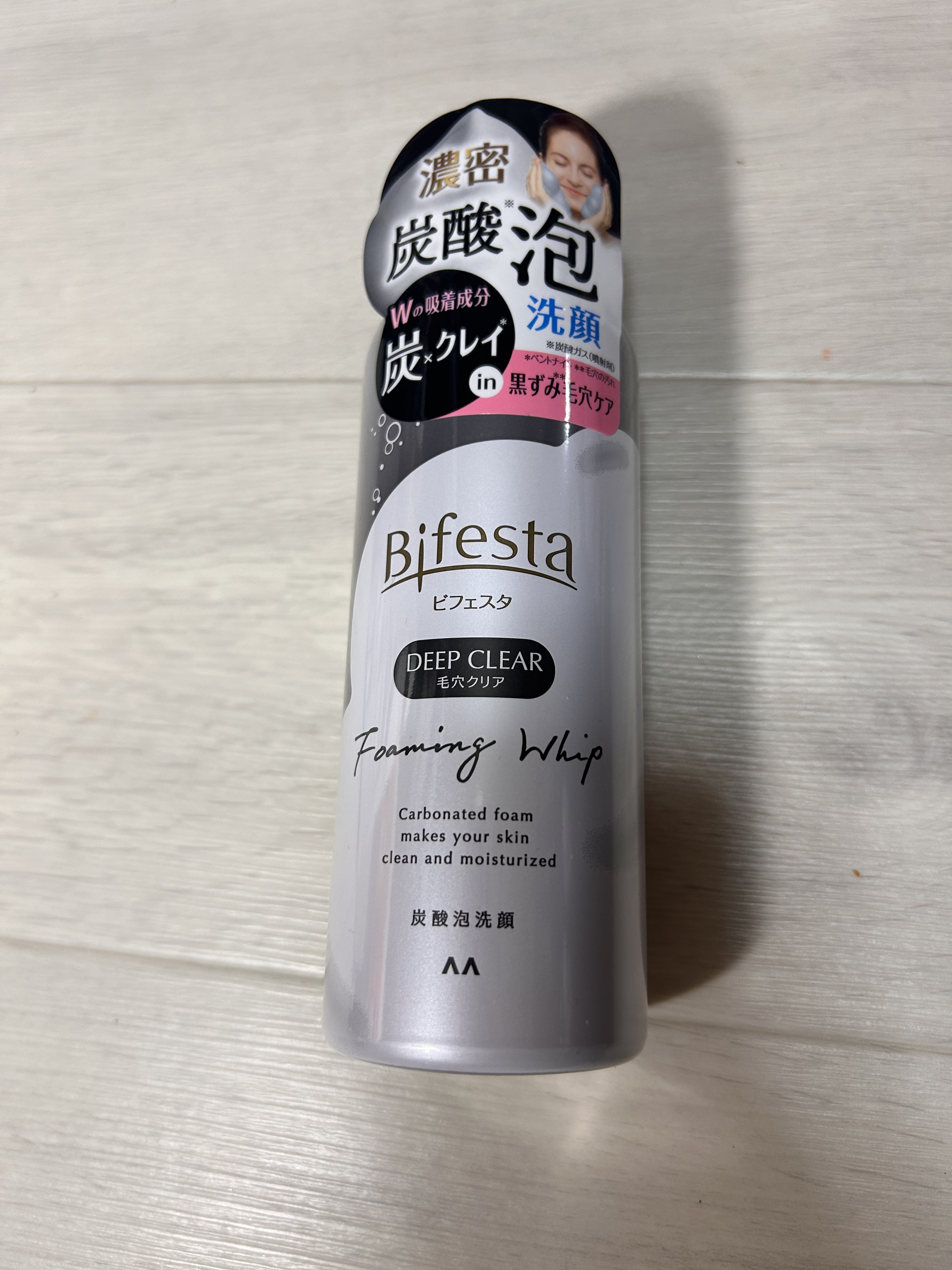 泡洗顔 ディープクリア 180g【旧】/ビフェスタ/泡洗顔を使ったクチコミ（1枚目）