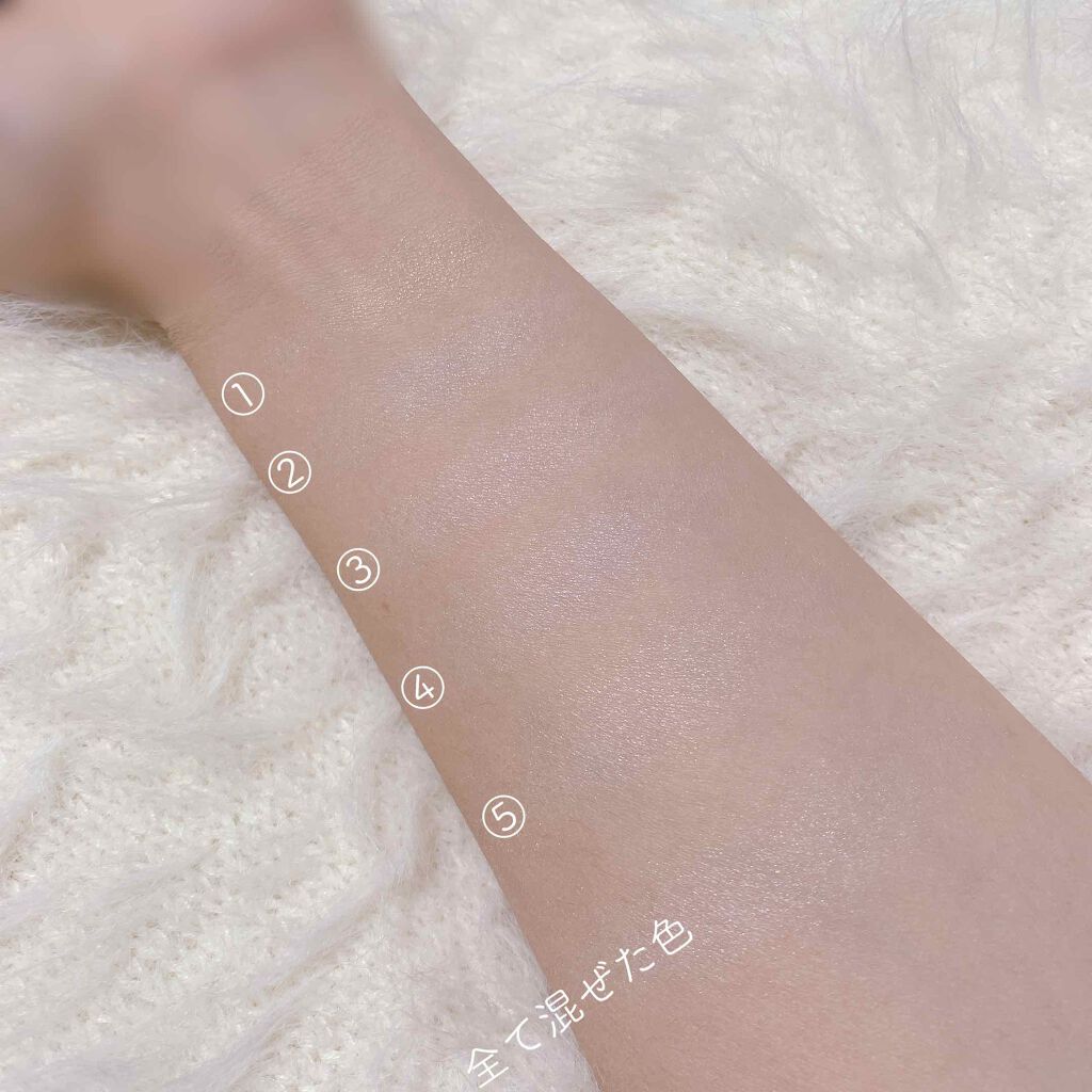 グロウフルールハイライター/キャンメイク/パウダーハイライトを使ったクチコミ(4枚目)