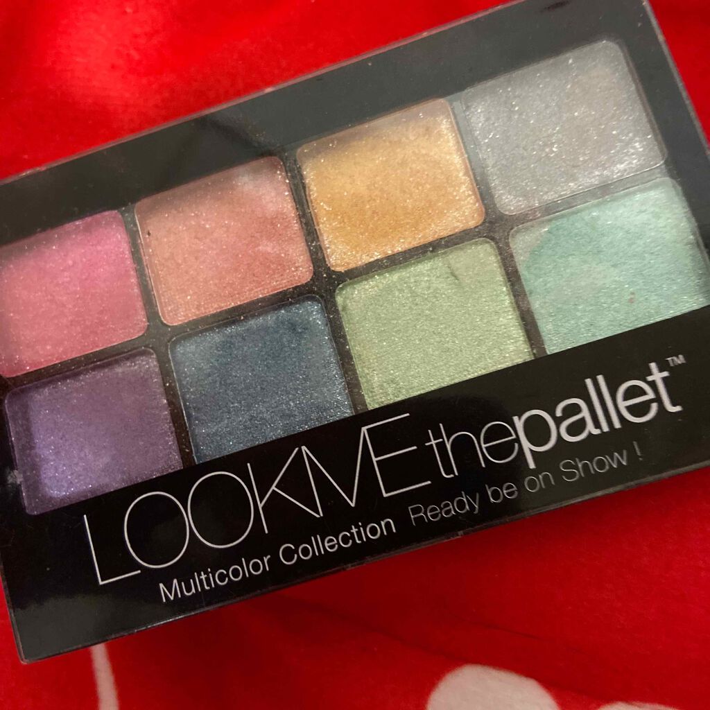 メタリックシャインアイシャドウ/LOOK ME/アイシャドウパレットを使ったクチコミ（1枚目）