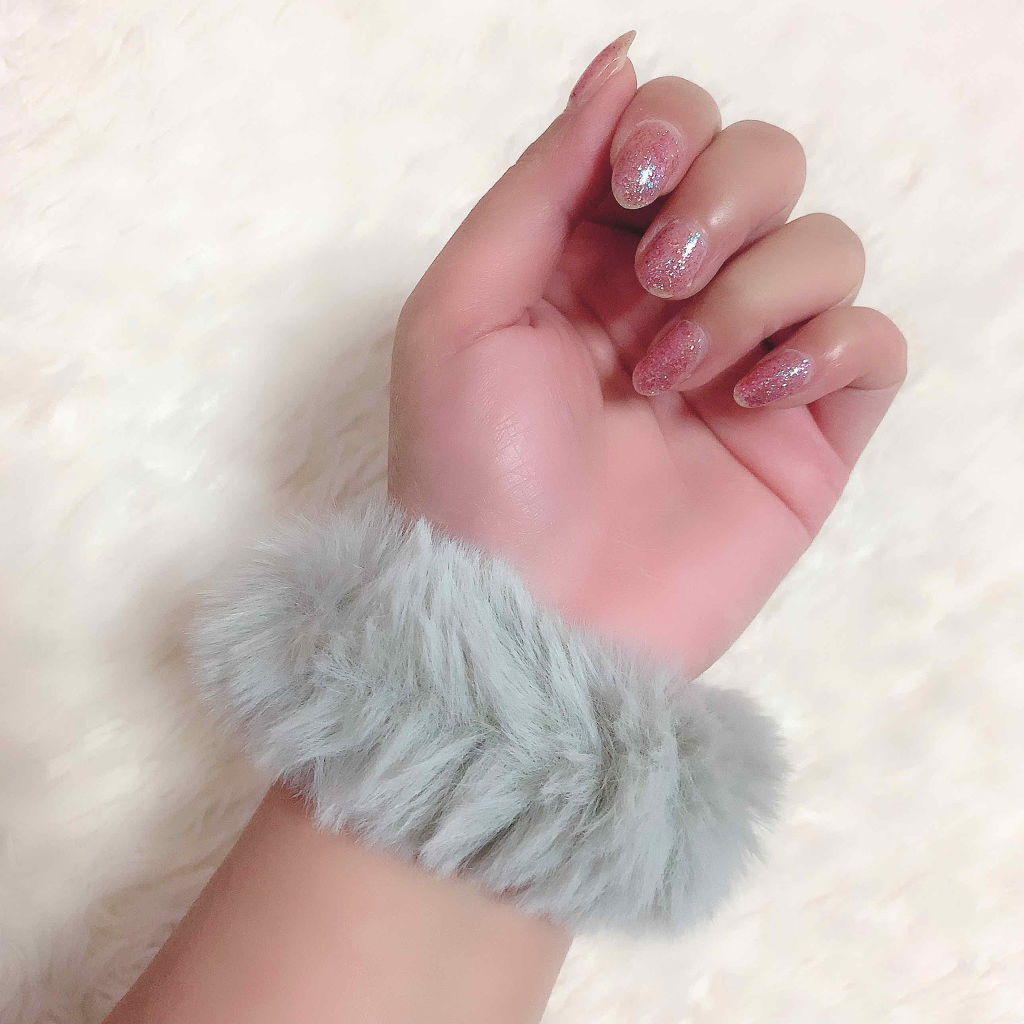 フェイクファーシュシュ/キャンドゥ/ヘアアクセサリーを使ったクチコミ（2枚目）