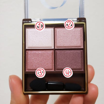 スキニーリッチシャドウ/excel/アイシャドウパレットを使ったクチコミ(2枚目)