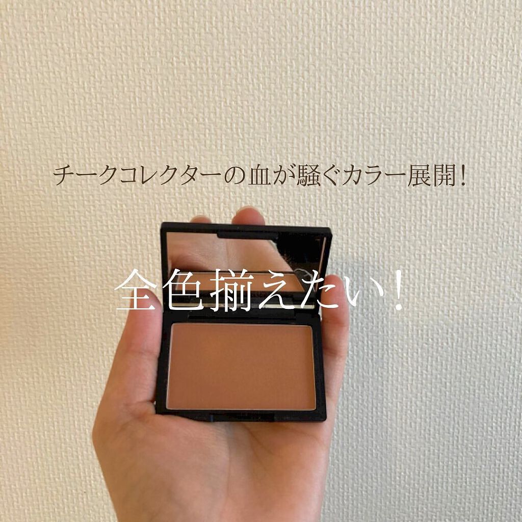 ピュア チーク カラー シナモンブラウン/heme/パウダーチークを使ったクチコミ（1枚目）