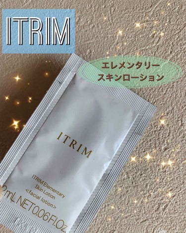 エレメンタリー スキンローション/ITRIM/化粧水を使ったクチコミ（1枚目）